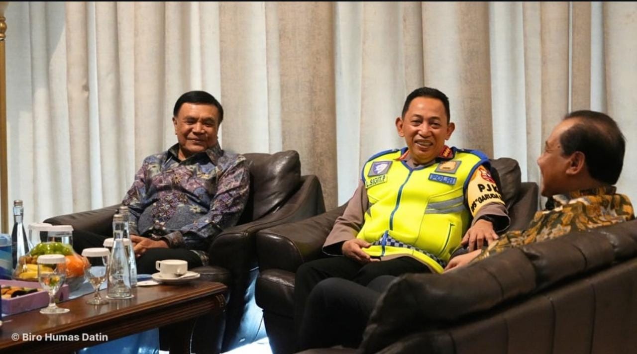 Menko Polkam dan CT Hadiri Launching Layanan 4 Inovasi Digital Korlantas Polri